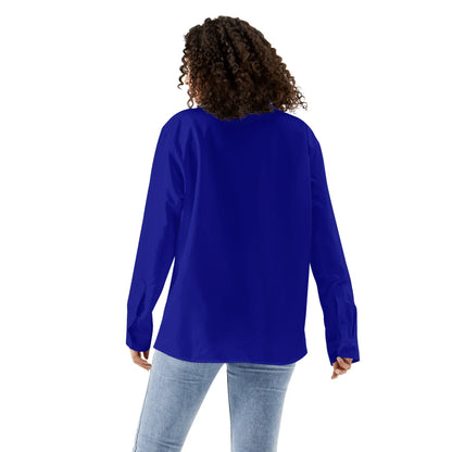 DAZ Luxury Women's Casual Long Sleeve Button Down Shirt