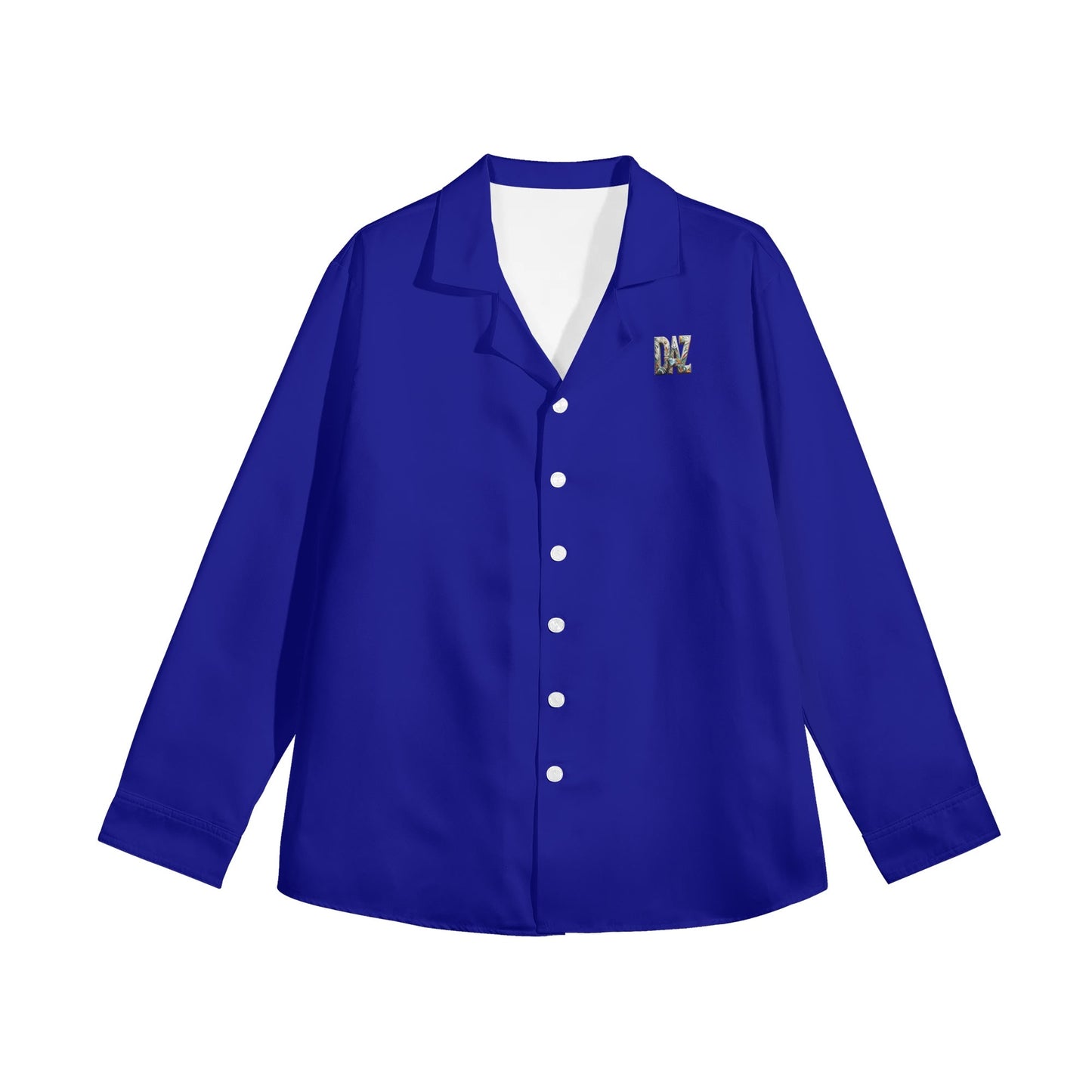 DAZ Luxury Women's Casual Long Sleeve Button Down Shirt