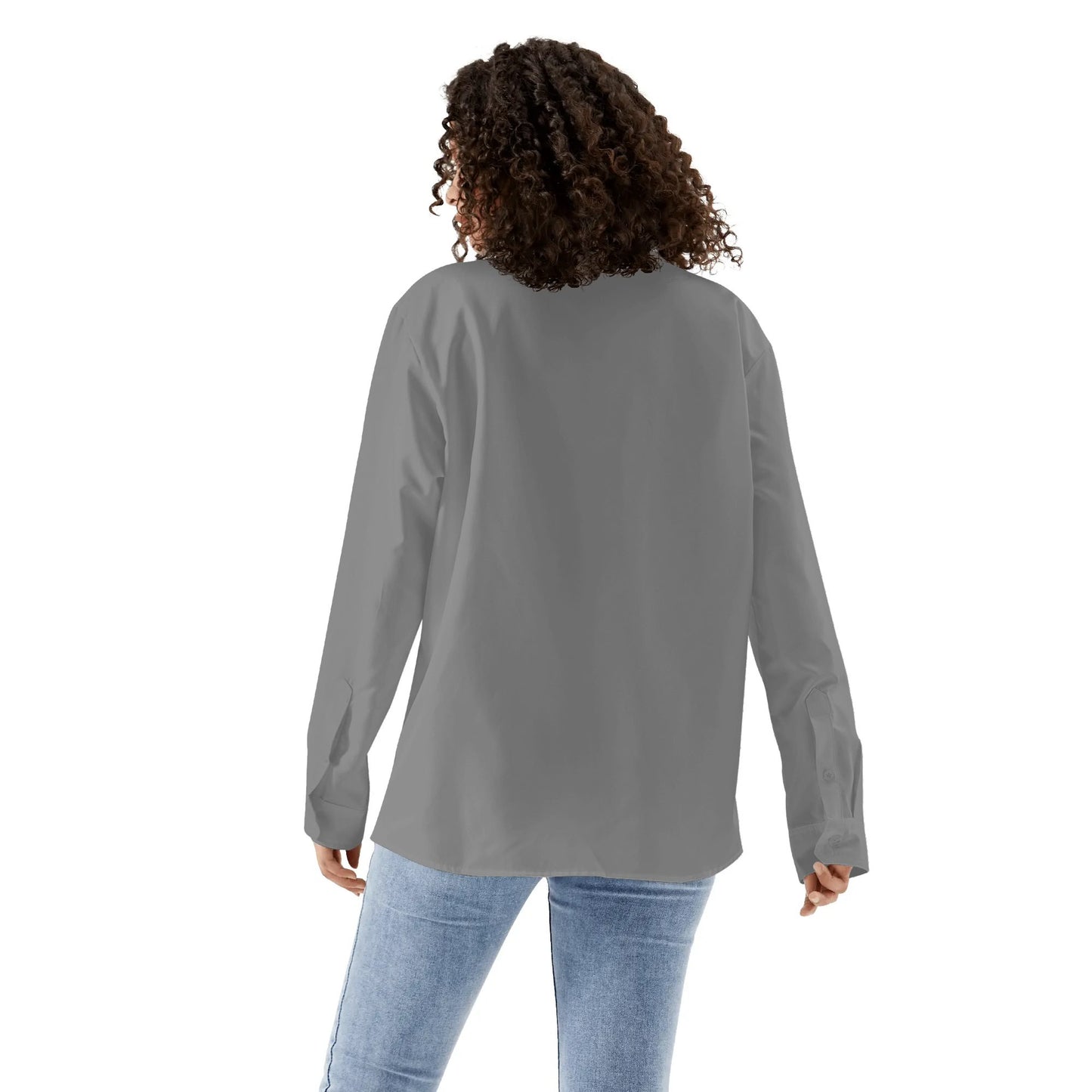 DAZ Luxury Women's Casual Long Sleeve Button Down Shirt