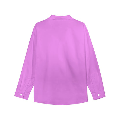 Camisa informal DAZ Luxury de manga larga con botones para mujer