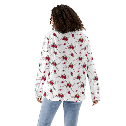DAZ Luxury Women's Casual Long Sleeve Button Down Shirt