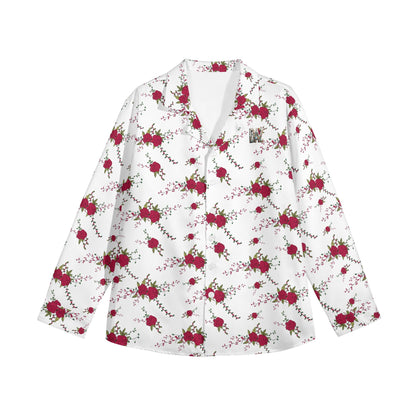 DAZ Luxury Women's Casual Long Sleeve Button Down Shirt