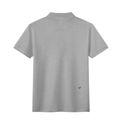 Polo DAZ Premium de algodón con estampado medio