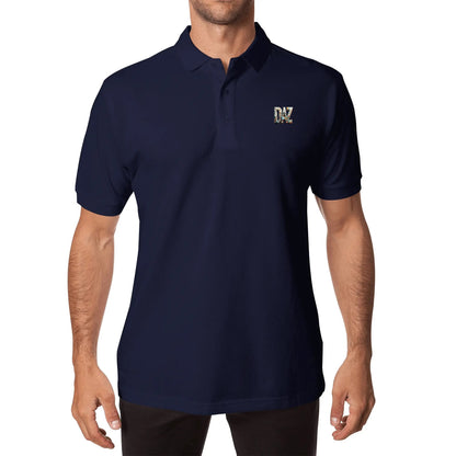 Polo DAZ Premium de algodón con estampado medio