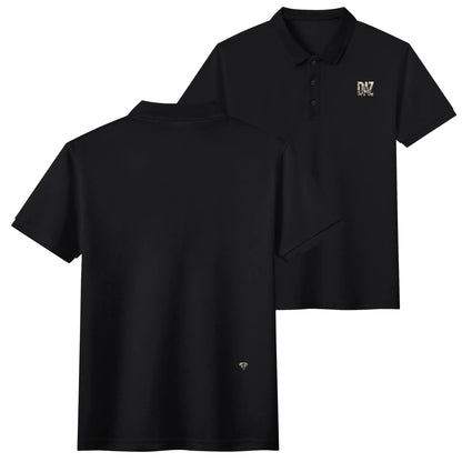 Polo DAZ Premium de algodón con estampado medio