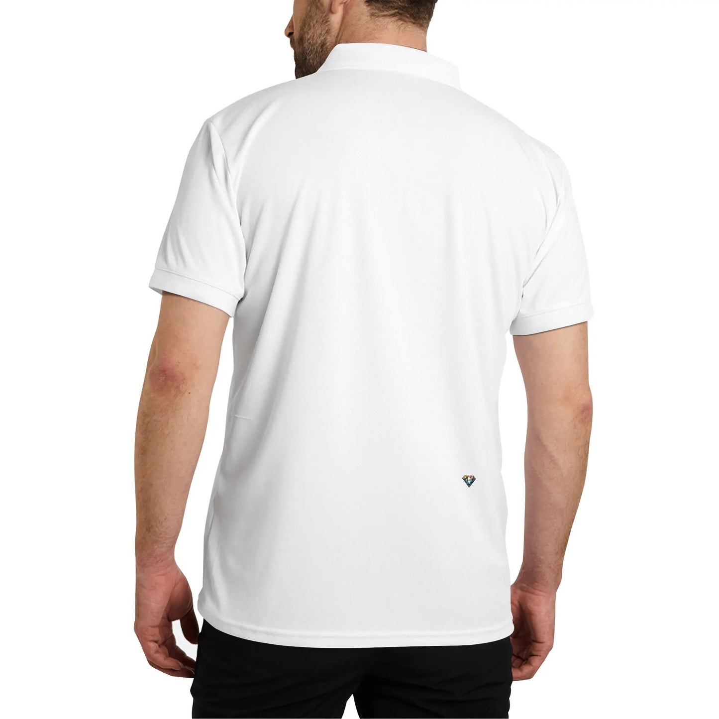Polo DAZ Premium de algodón con estampado medio