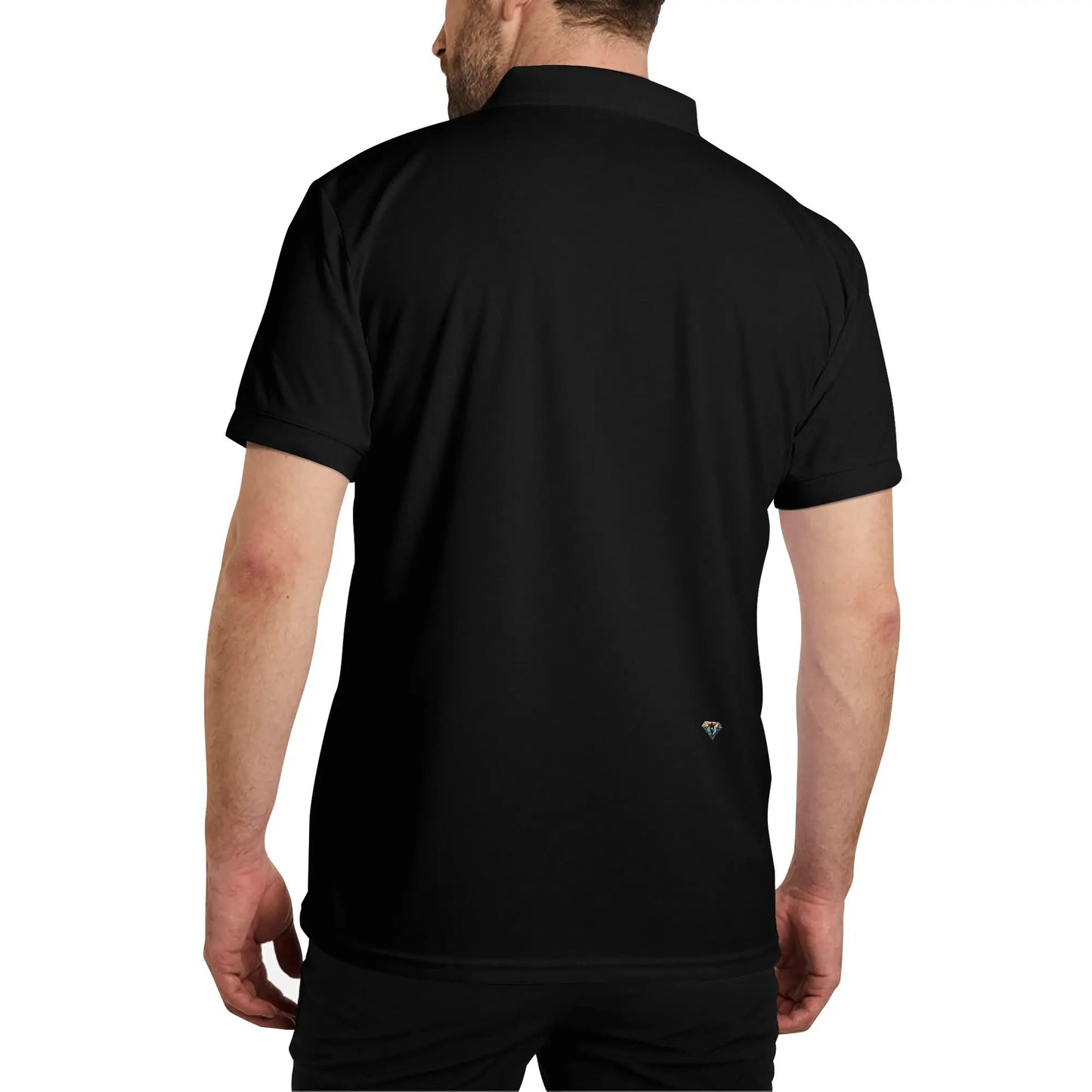 Polo DAZ Premium de algodón con estampado medio
