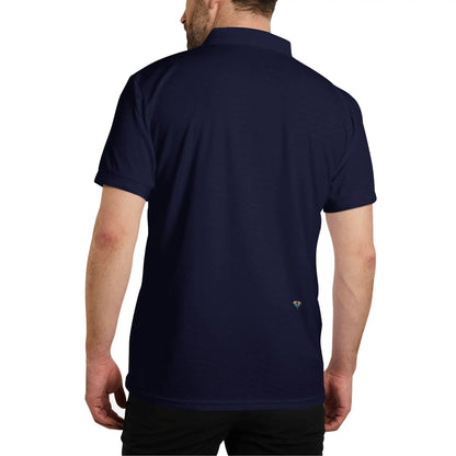 Polo DAZ Premium de algodón con estampado medio