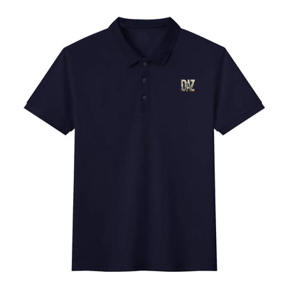 Polo DAZ Premium de algodón con estampado medio