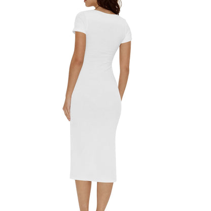 Vestido DAZ de manga corta para mujer