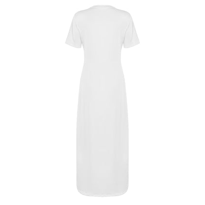 Vestido DAZ de manga corta para mujer