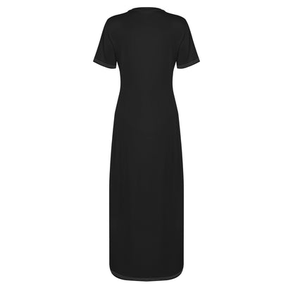 Vestido DAZ de manga corta para mujer