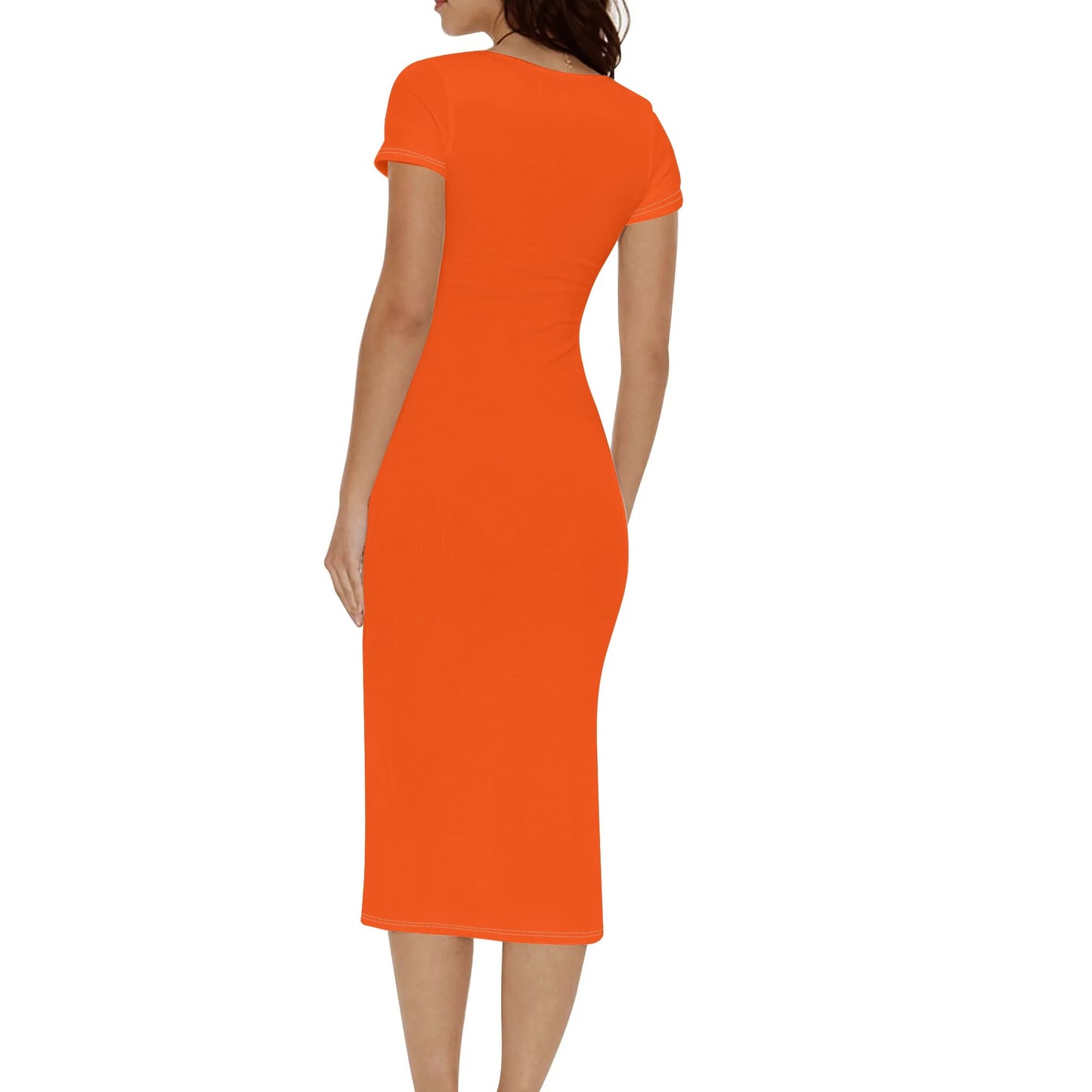 Vestido DAZ de manga corta para mujer