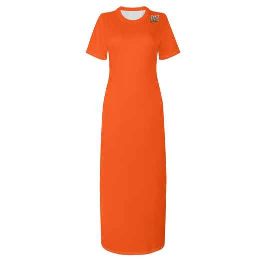Vestido DAZ de manga corta para mujer