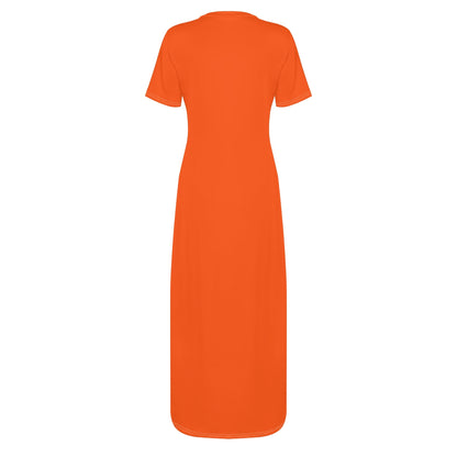 Vestido DAZ de manga corta para mujer