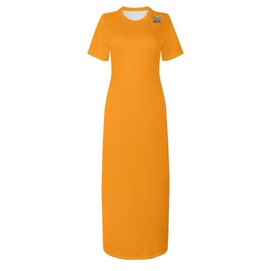 Vestido DAZ de manga corta para mujer