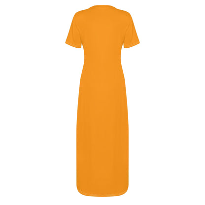 Vestido DAZ de manga corta para mujer