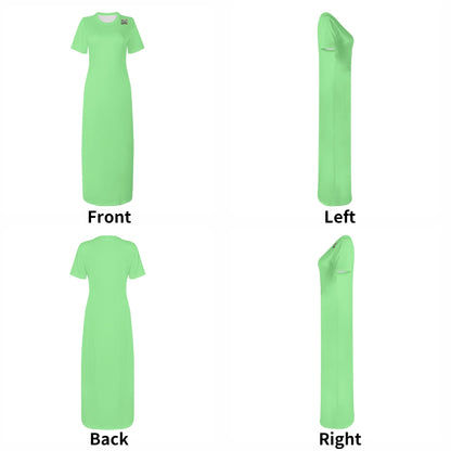 Vestido DAZ de manga corta para mujer