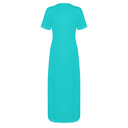Vestido DAZ de manga corta para mujer
