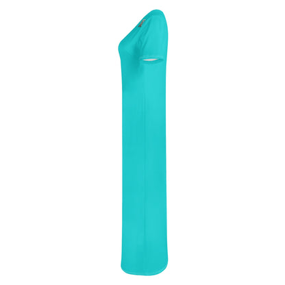Vestido DAZ de manga corta para mujer
