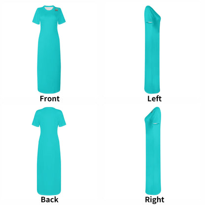 Vestido DAZ de manga corta para mujer