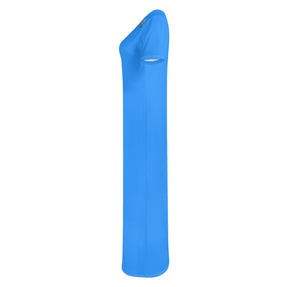 Vestido DAZ de manga corta para mujer