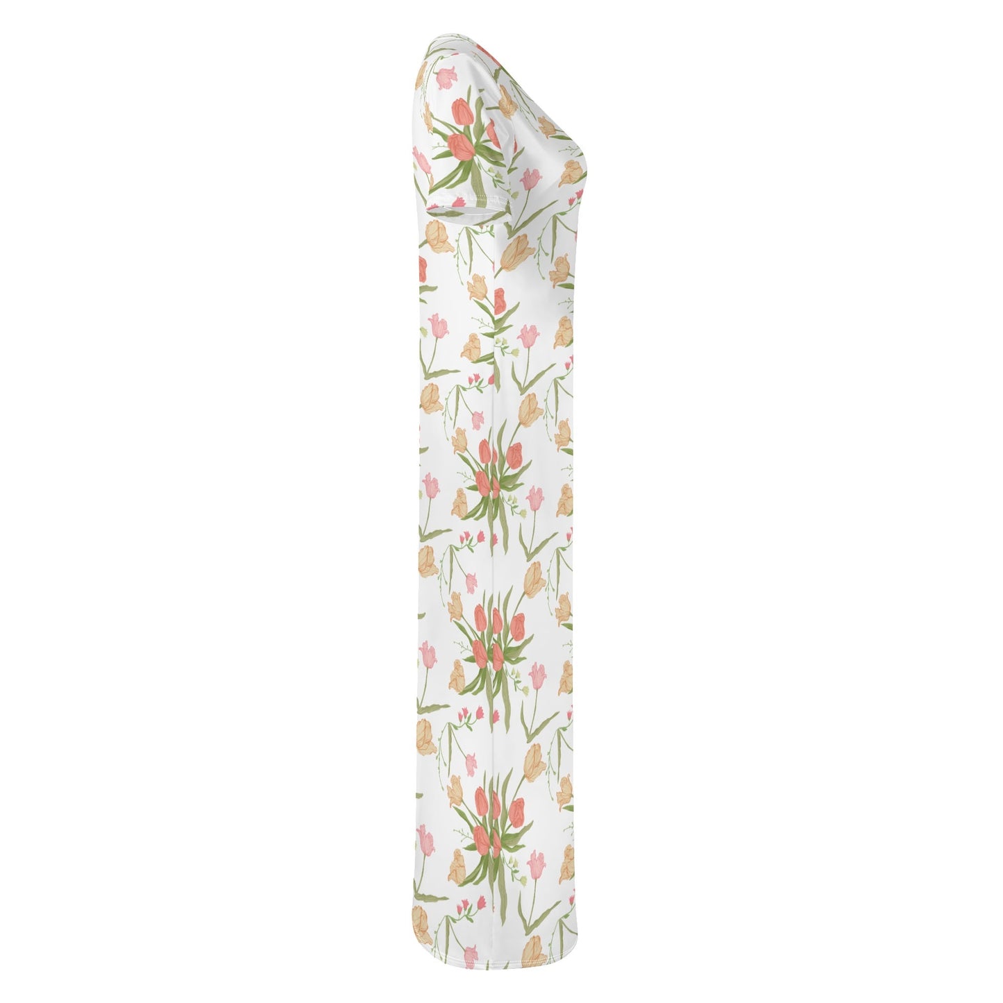 Vestido DAZ de manga corta para mujer