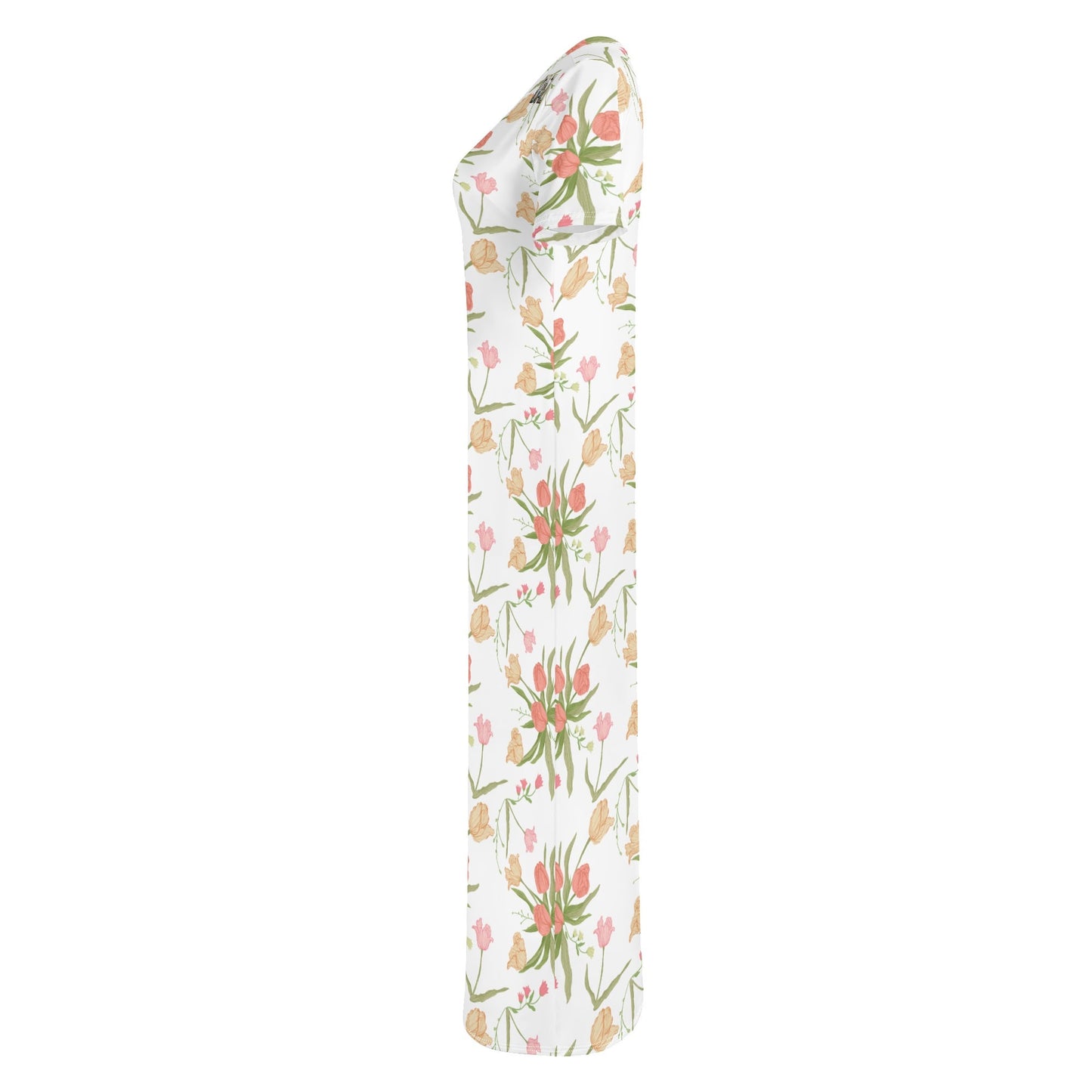 Vestido DAZ de manga corta para mujer
