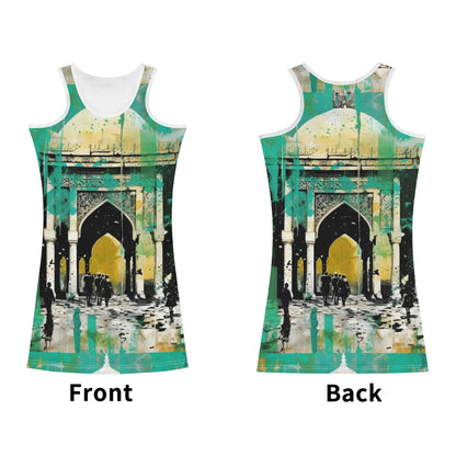Vestidos para mujer ajustado con escote y realce de la cadera