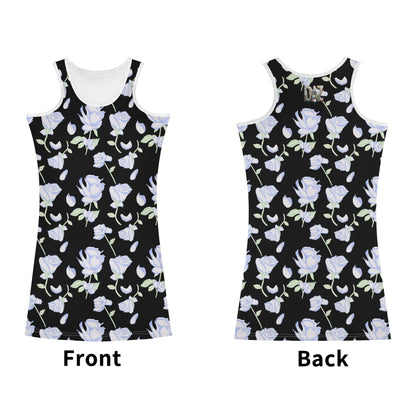 Vestidos DAZ para mujer ajustados con escote y realce en la cadera