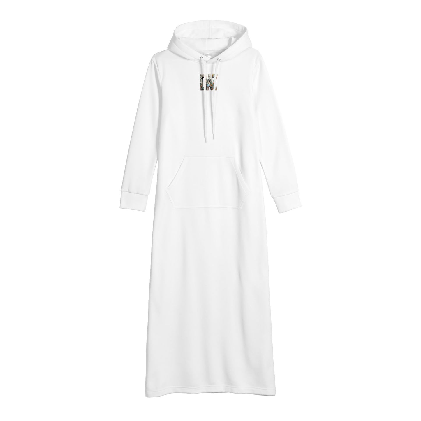 Vestido DAZ con capucha largo, informal y ligero para mujer