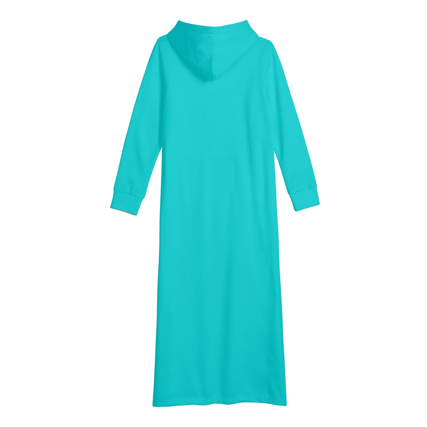 Vestido DAZ con capucha largo, informal y ligero para mujer