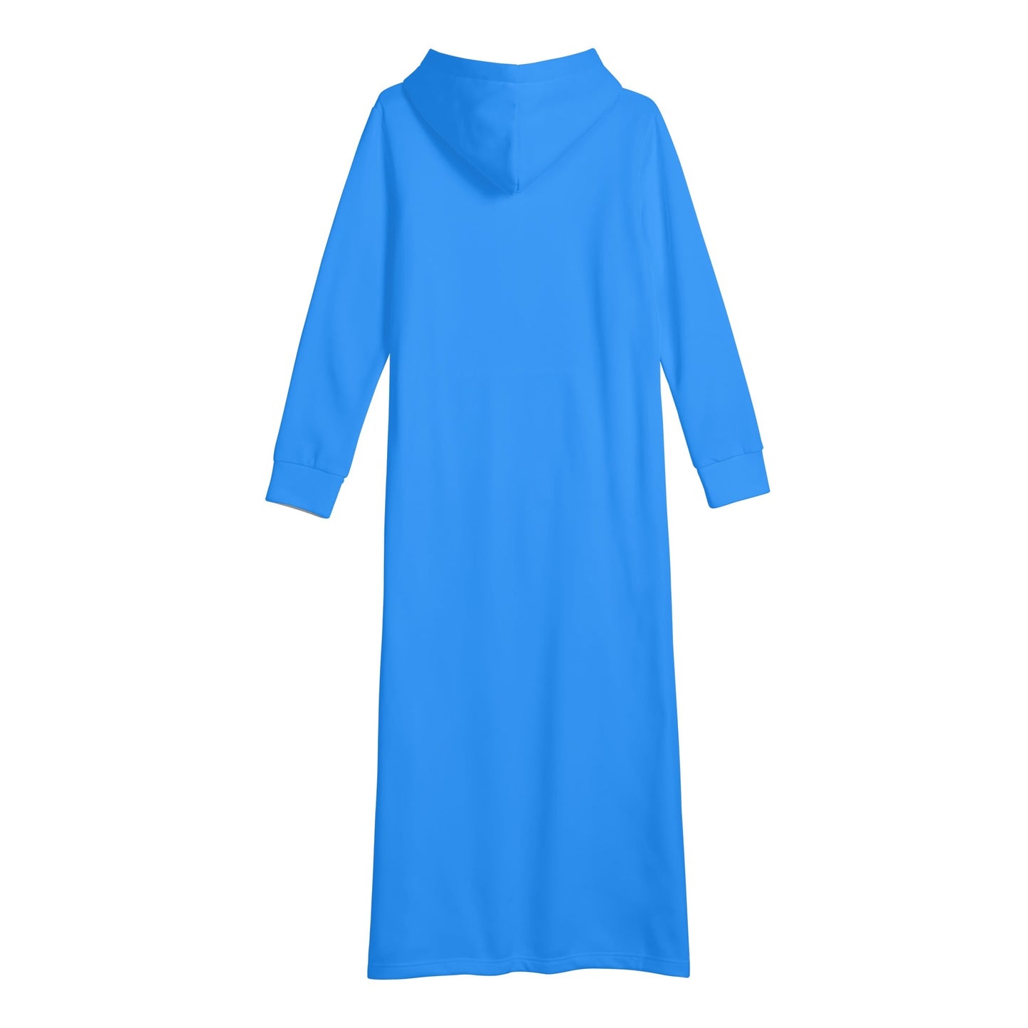 Vestido DAZ con capucha largo, informal y ligero para mujer