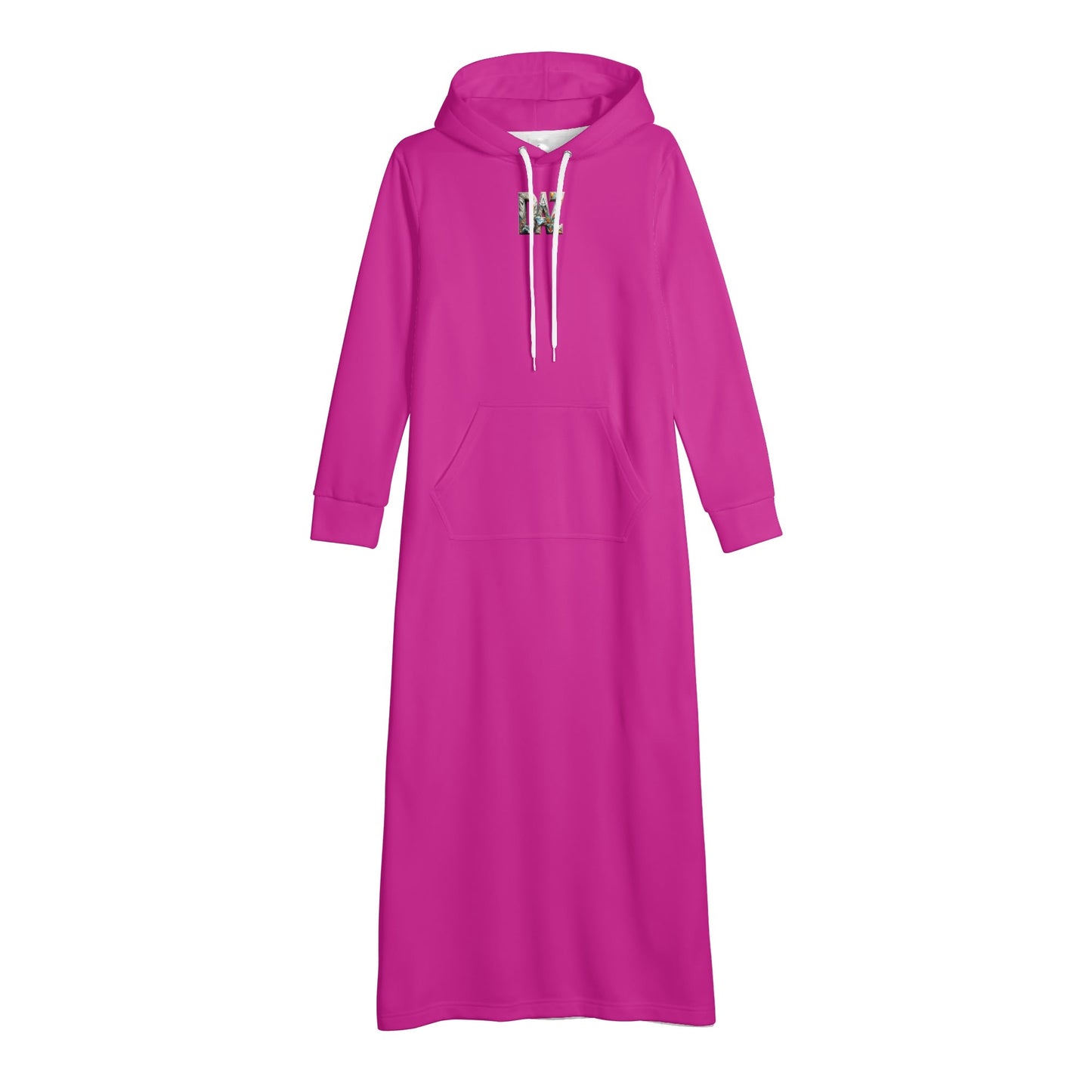 Vestido DAZ con capucha largo, informal y ligero para mujer
