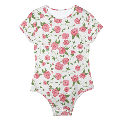 Body ajustado DAZ de manga corta y cuello redondo para mujer