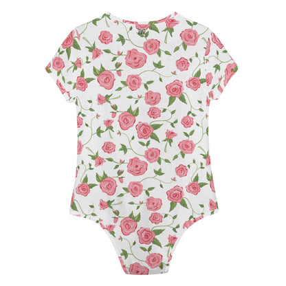 Body ajustado DAZ de manga corta y cuello redondo para mujer