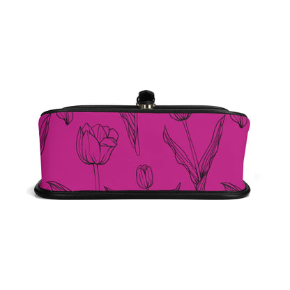 Bolso bandolera DAZ Luxury con cadena de PU para mujer