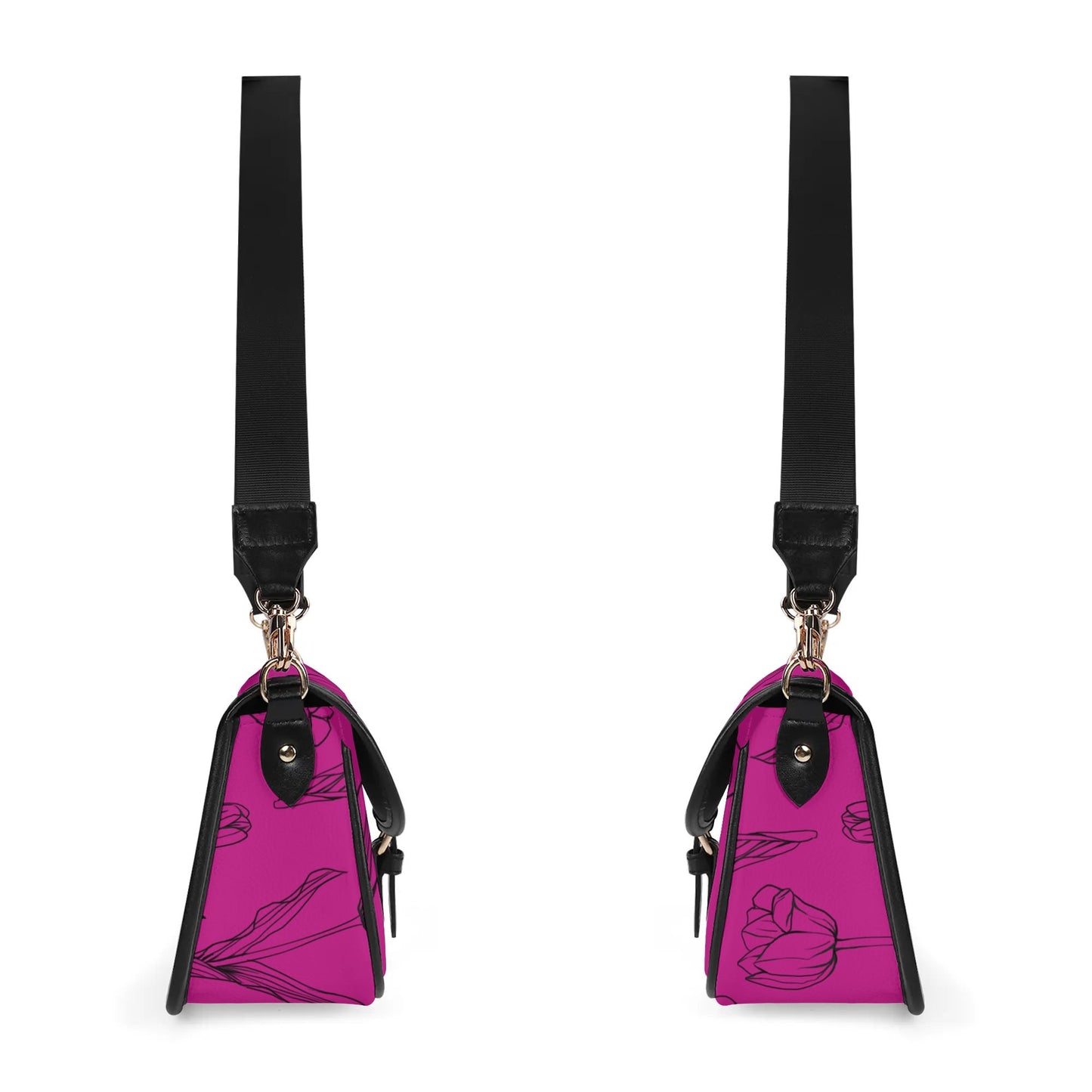 Bolso bandolera DAZ Luxury con cadena de PU para mujer