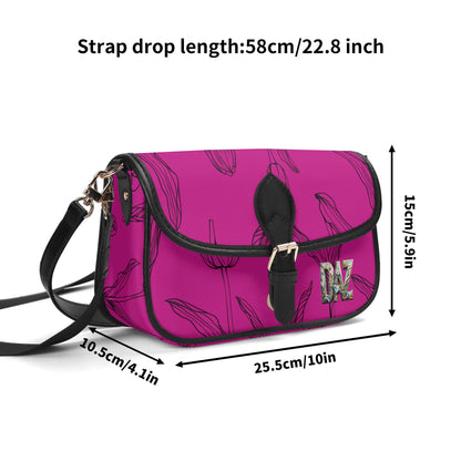 Bolso bandolera DAZ Luxury con cadena de PU para mujer