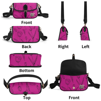 Bolso bandolera DAZ Luxury con cadena de PU para mujer