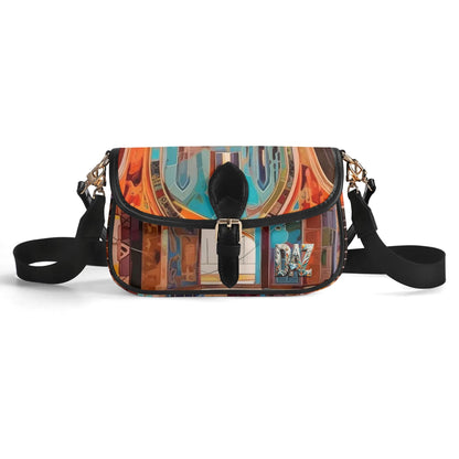Bolso bandolera DAZ Luxury con cadena de PU para mujer