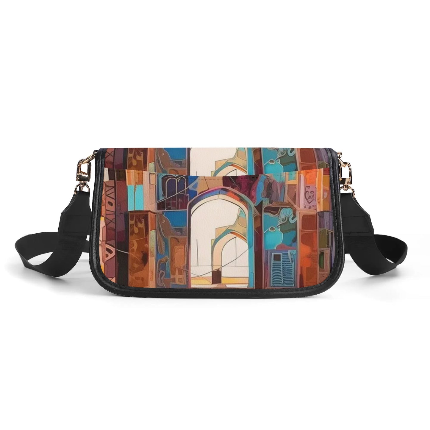 Bolso bandolera DAZ Luxury con cadena de PU para mujer