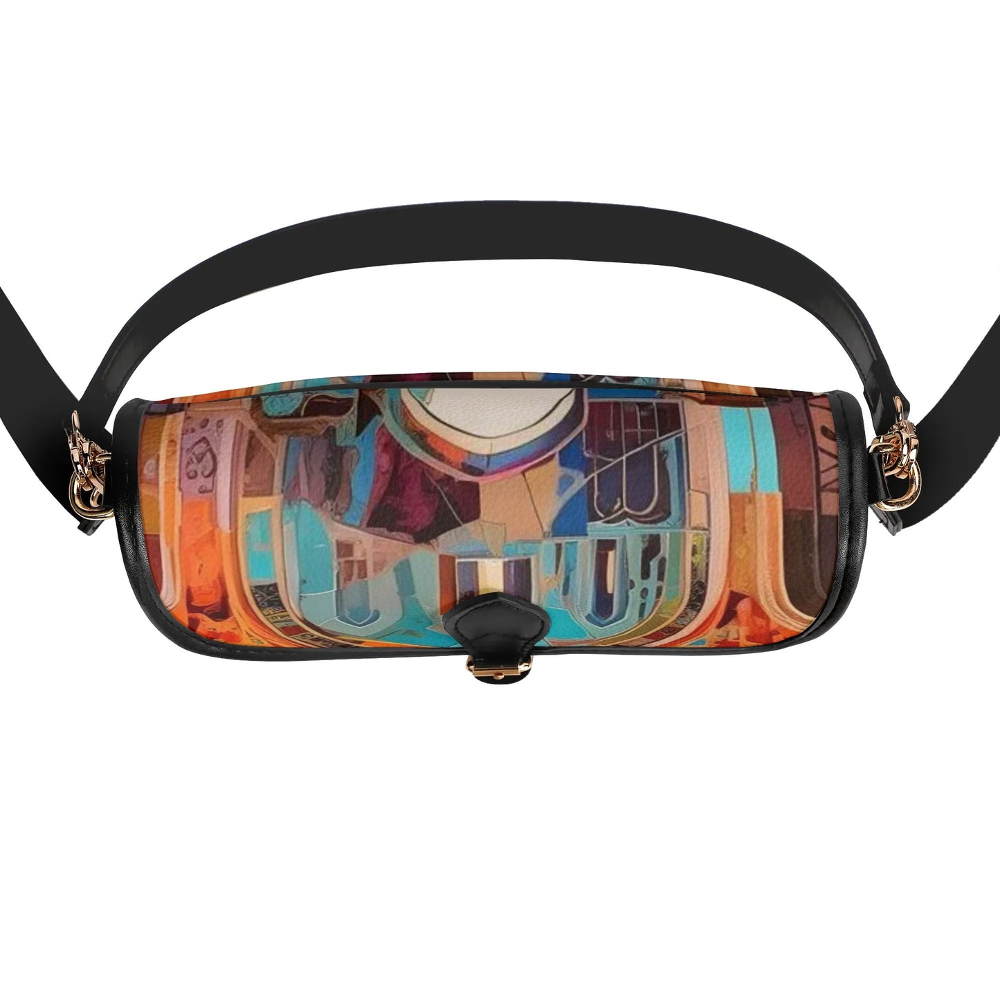 Bolso bandolera DAZ Luxury con cadena de PU para mujer