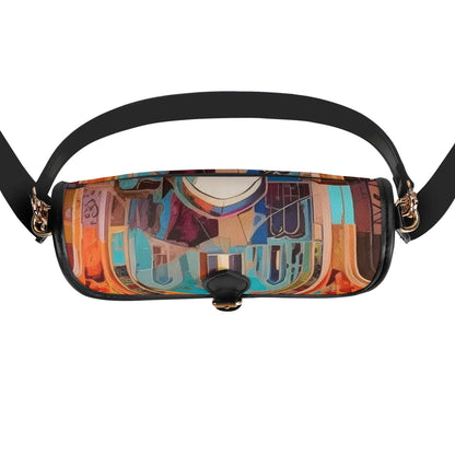 Bolso bandolera DAZ Luxury con cadena de PU para mujer