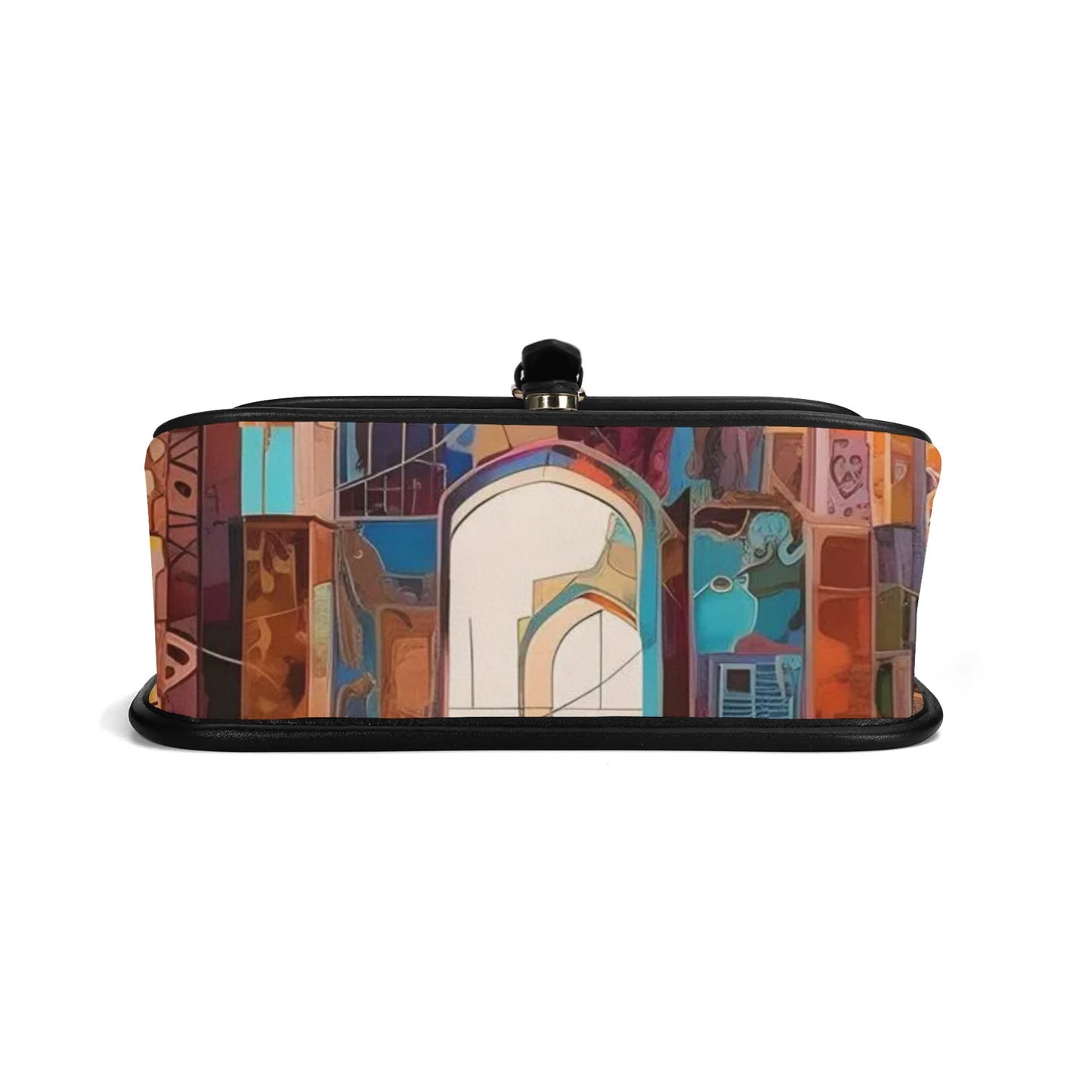 Bolso bandolera DAZ Luxury con cadena de PU para mujer