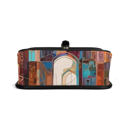 Bolso bandolera DAZ Luxury con cadena de PU para mujer