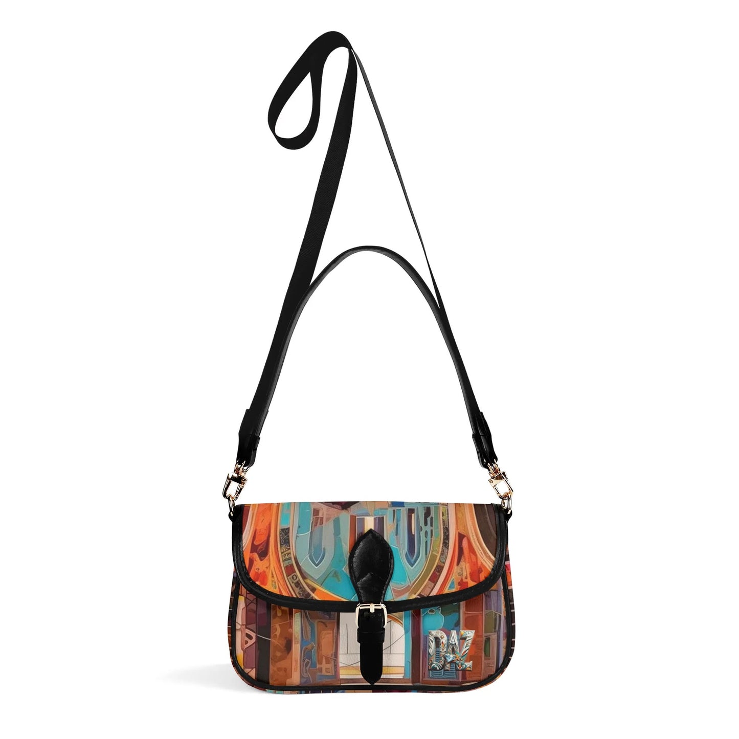 Bolso bandolera DAZ Luxury con cadena de PU para mujer