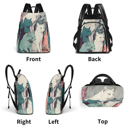 Mochila DAZ Art de PU para viajes