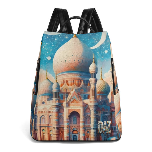 Mochila DAZ Art de PU para viajes