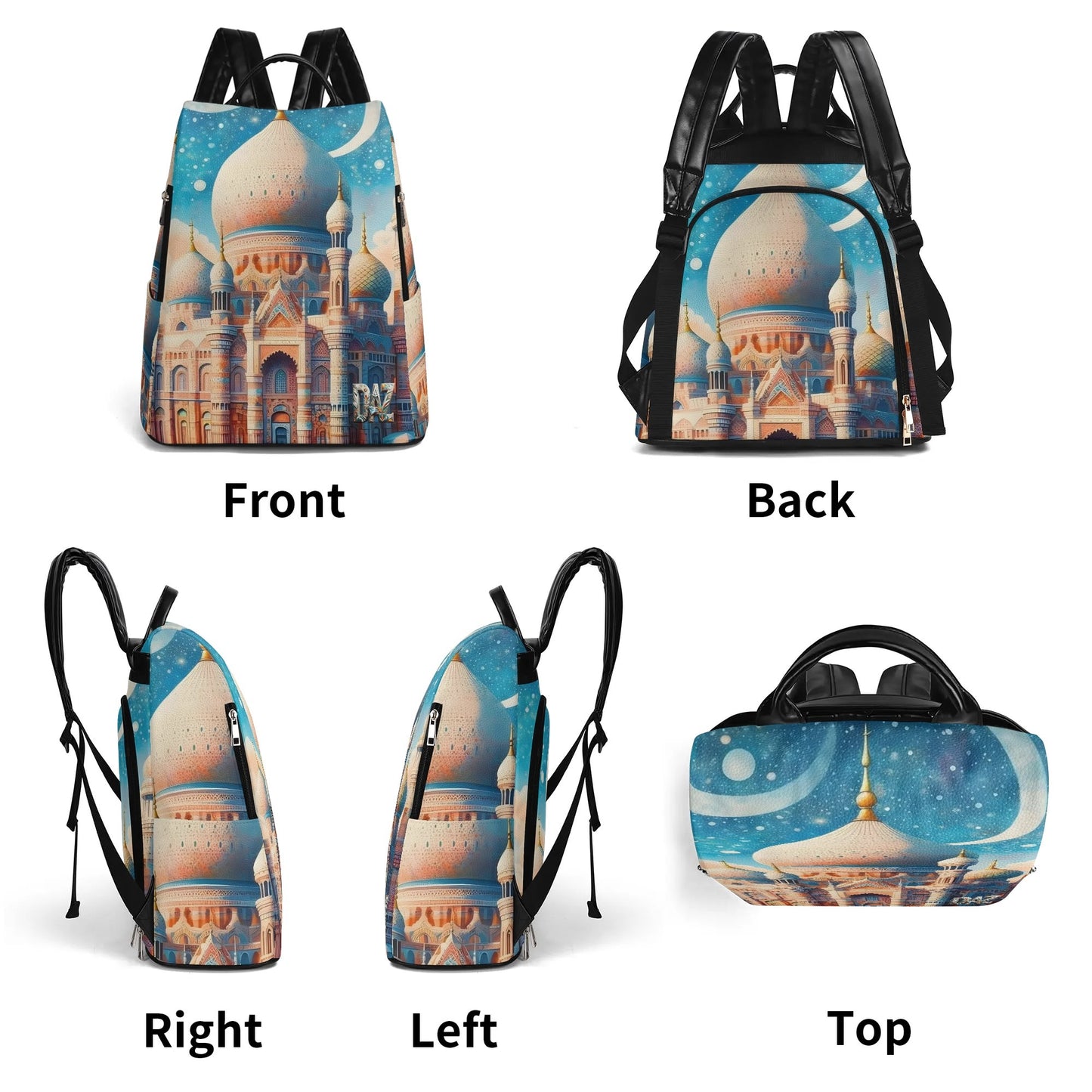 DAZ Art PU Travel Backpack